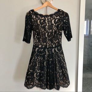 Bebe lace party dress